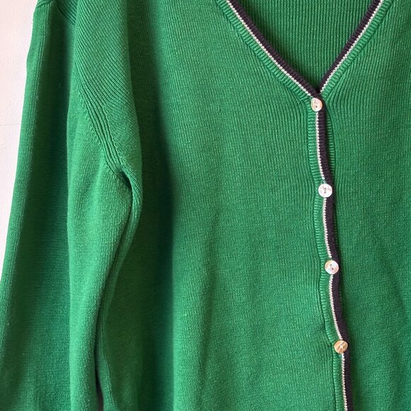 Vintage Green Tabi International Cardigan - Picture 6 of 10